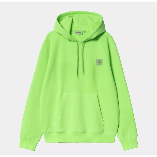 Sudadera Con Capucha Carhartt WIP Industry - Lumo Green (Garment Dyed)
