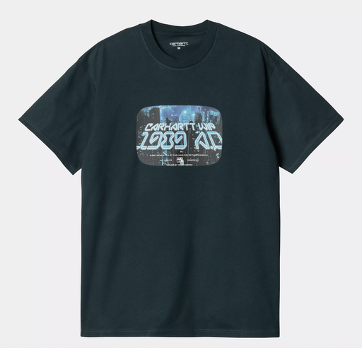 Camiseta Carhartt WIP Greatest Flicks - Deep Lagoon