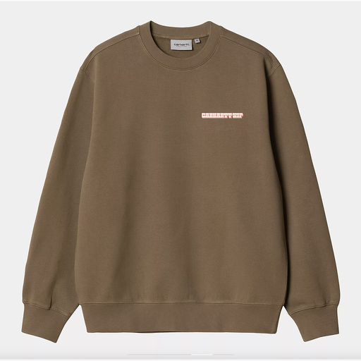 Sudadera Carhartt WIP Greatest Flicks - Coconut