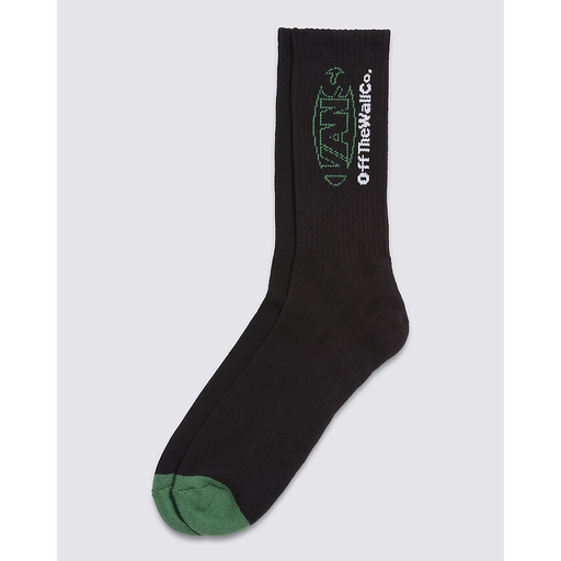 Calcetines Vans Major Type Crew - Black/Fairway