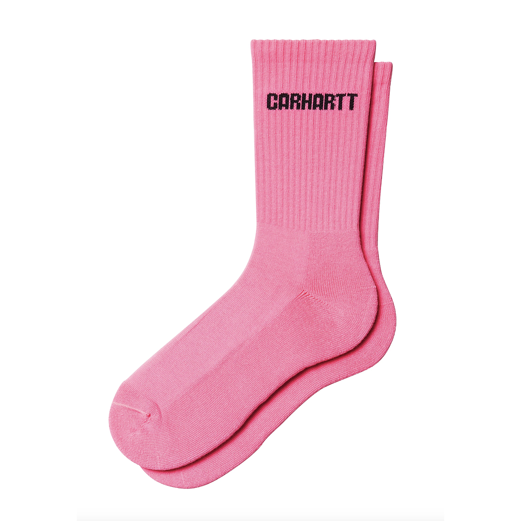 Calcetines Carhartt WIP Industry - Lumo Pink/Black
