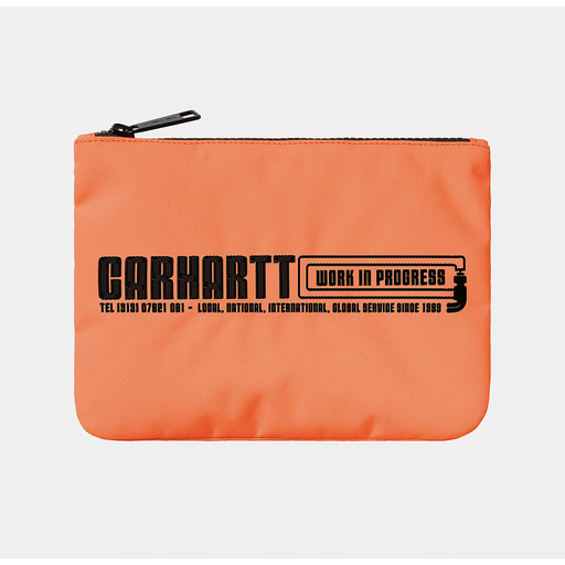 Neceser Carhartt WIP Industry Zip - Lumo Orange