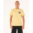 Camiseta Rip Curl Wettie Passage Icon - Straw