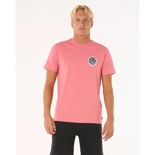 Camiseta Rip Curl Wettie Passage Icon - Watermelon