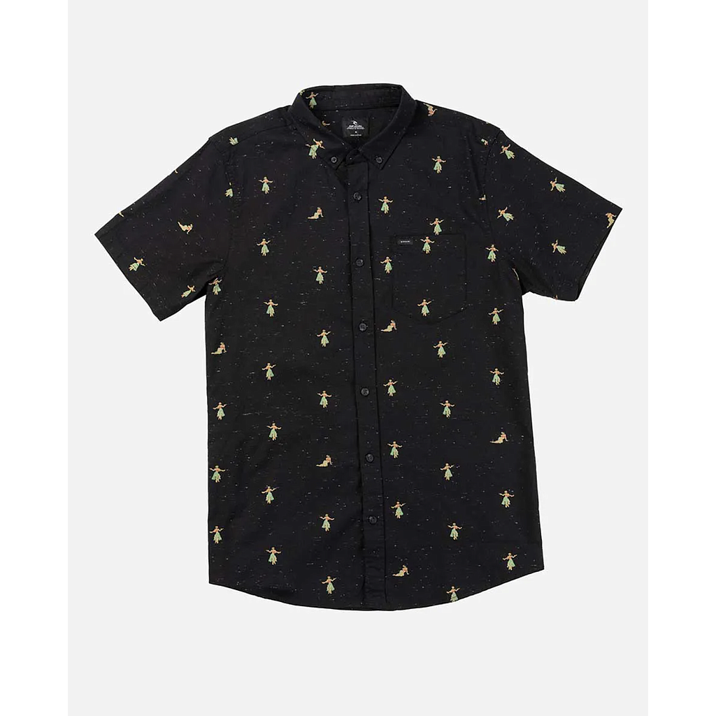 Camisa Rip Curl Hula Breach - Black