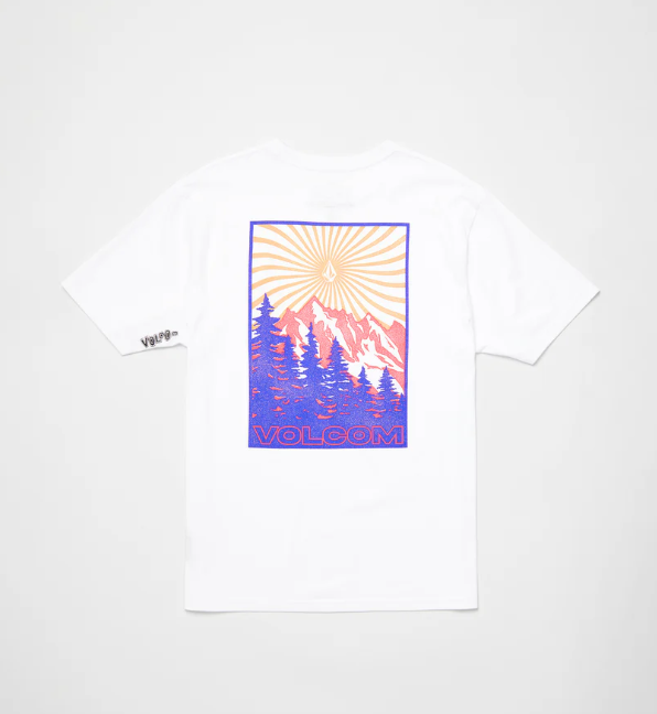 Camiseta Volcom Get Out - White