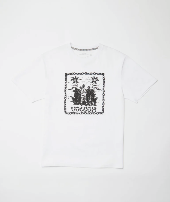 Camiseta Volcom Filip Rygalski 1 - White