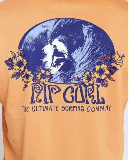 Camiseta Rip Curl Surf Paradise F&B - Mandarin Zest