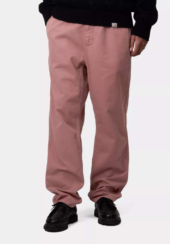 Pantalón Carhartt WIP Flint - Dusky Pink