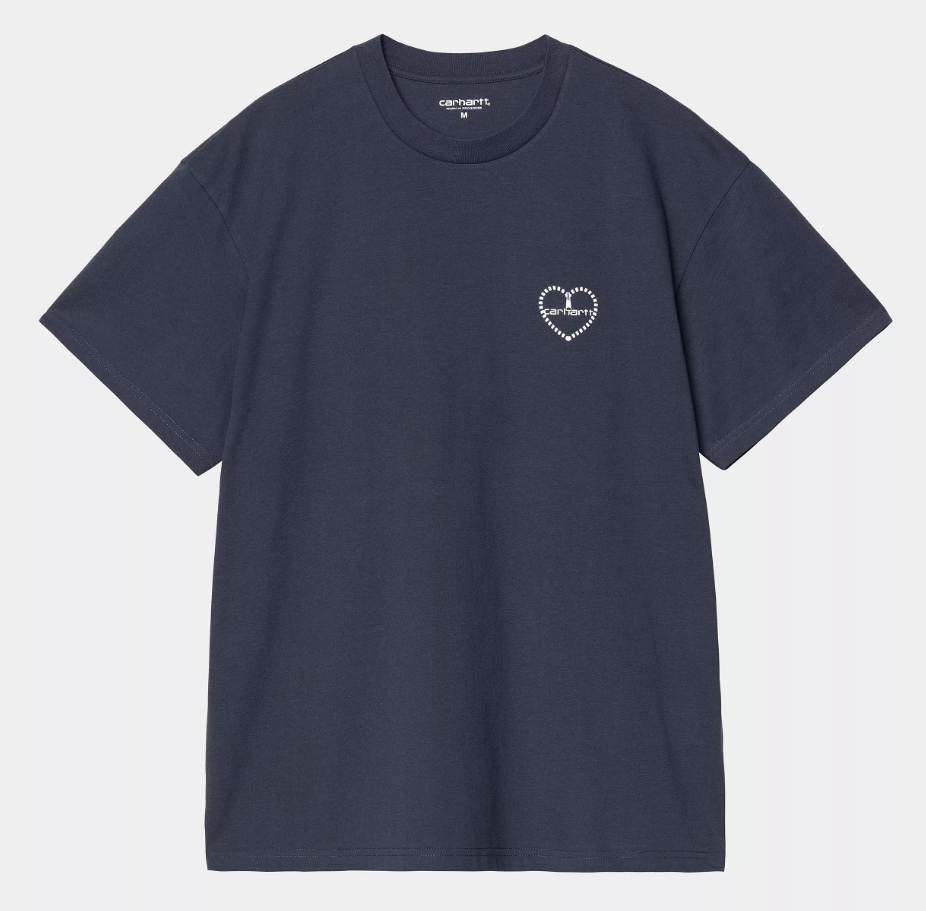 Camiseta Carhartt WIP Furoshiki - Blue/White