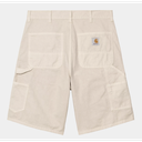 Pantalón Corto Carhartt WIP Single Knee - Fleur de Sel (Garment Dyed)
