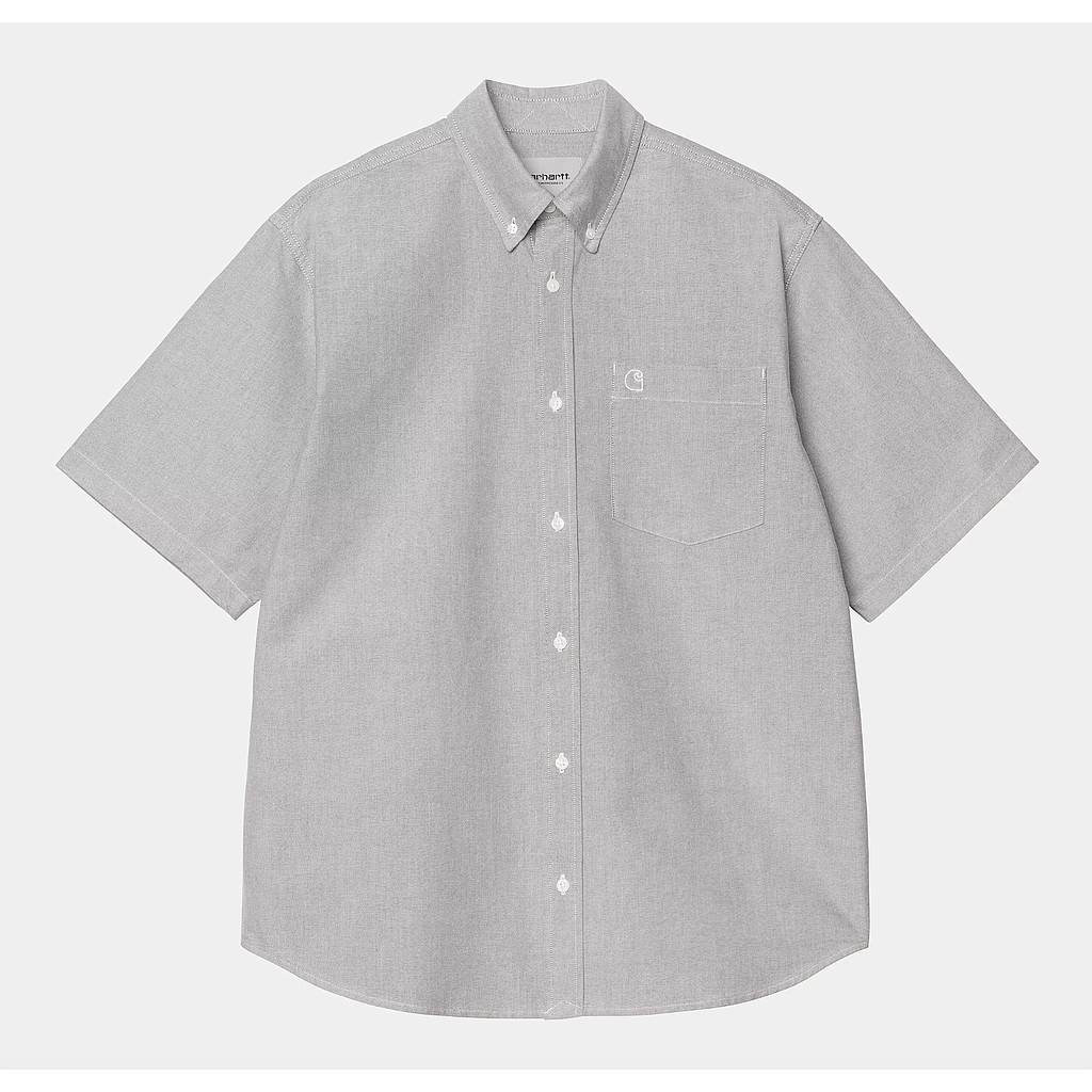 Camisa Carhartt WIP Braxton - Graphite/Wax