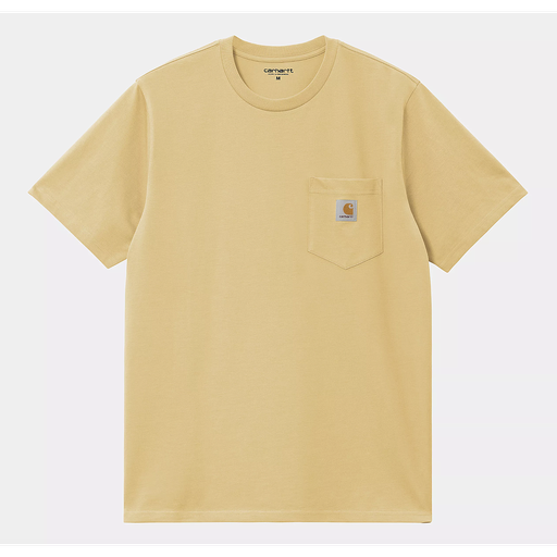 Camiseta Carhartt WIP Pocket - Air Yellow