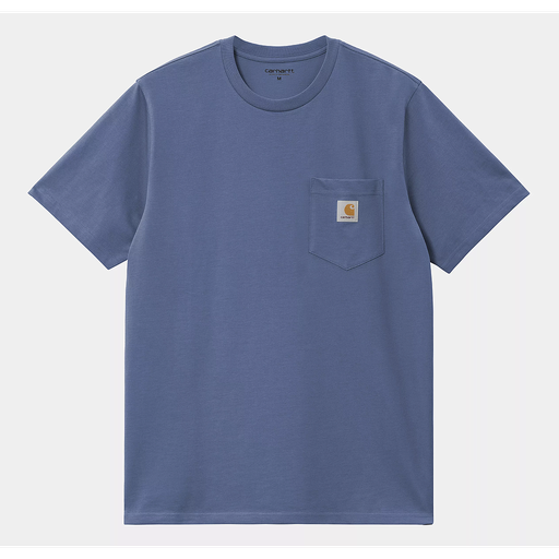 Camiseta Carhartt WIP Pocket - Blue Iris