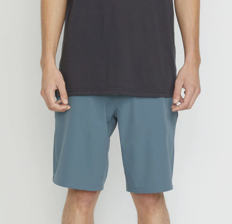 Pantalón Corto Híbrido Volcom Frickin Cross Shred 20&quot; - Dark Slate