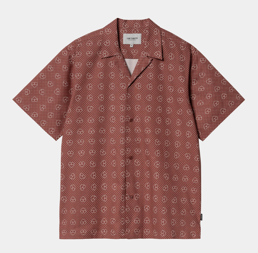 Camisa Carhartt WIP Furoshiki Print - Henna