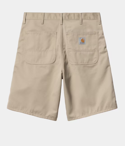 Pantalón Corto Carhartt WIP Simple - Wall (Rinsed)