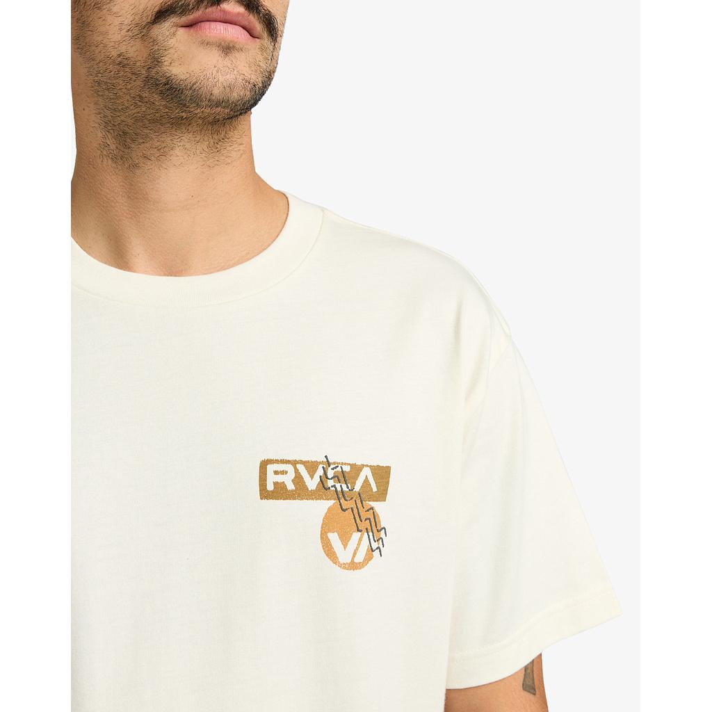 Camiseta RVCA Desertscape - Antique White (ANW)
