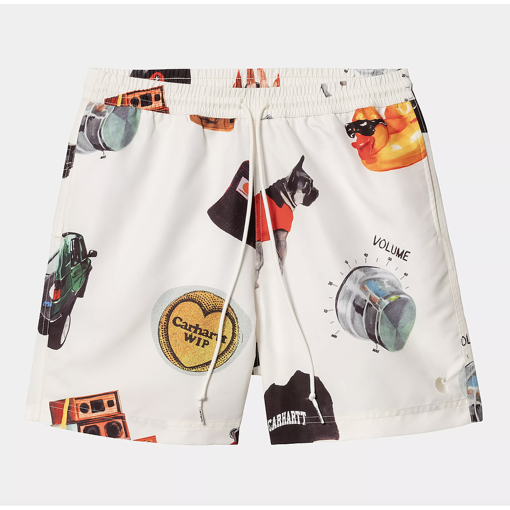 Bañador Carhartt WIP Slater Swim - Jacob Rochester Print/Wax