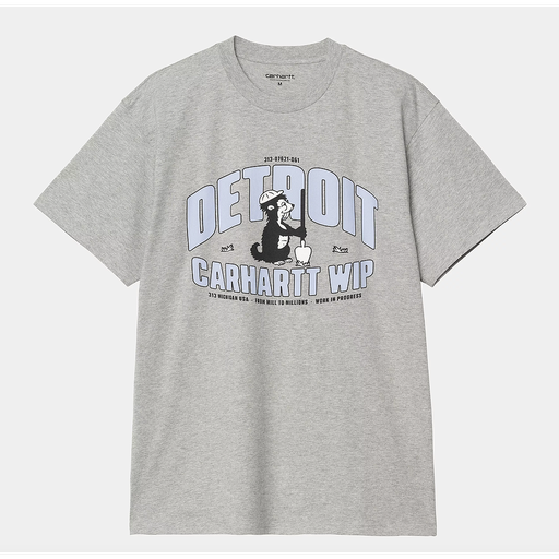 Camiseta Carhartt WIP Underground - Grey Heather