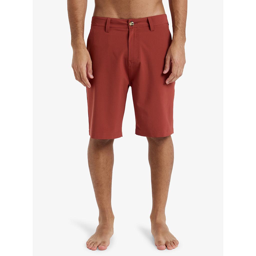 Pantalón Corto Hibrido Quiksilver Union 20" - Henna (cqn0)