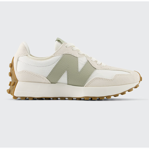 Zapatillas New Balance 327FTB - Linen con Sea Salt y Olivine