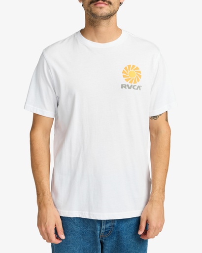 Camiseta RVCA Sun Phase - White
