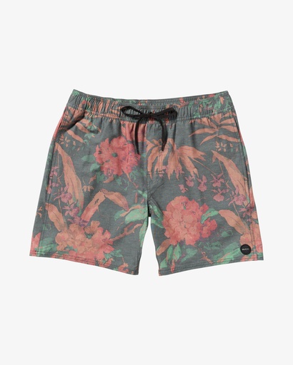 Bañador Rvca Atlas Elastic 17" - Black