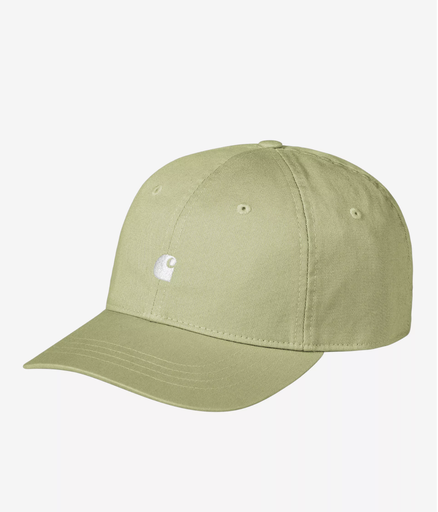 Gorra Carhartt WIP Madison Logo - Gentle Green/White