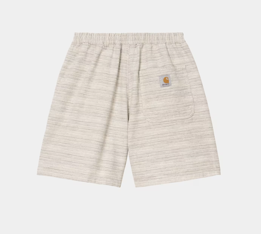 Pantalón Corto Carhartt WIP Gellar - Gellar Stripe/Wax (rinsed)