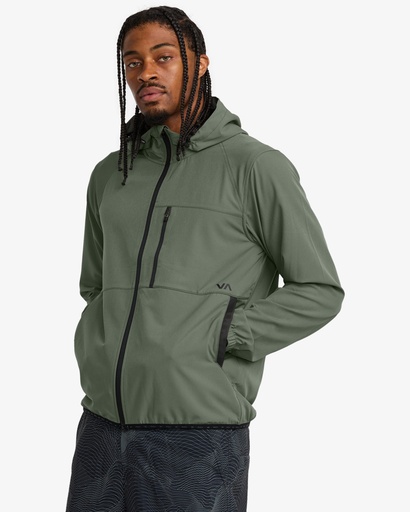 Chaqueta Cortaviento RVCA VA Sport Yogger - Sage Leaf (SLE)