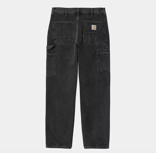 Pantalón Vaquero Carhartt WIP Single Knee Pant - Black (stone washed)
