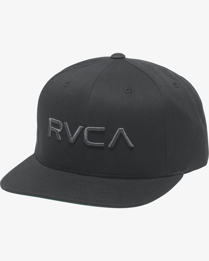Gorra RVCA Twill - Black/Charcoal (BCL)