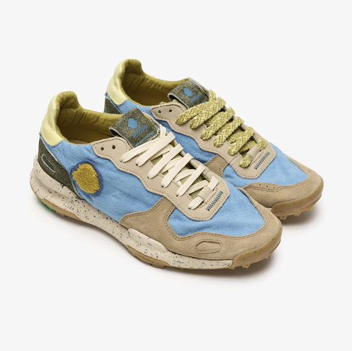 Zapatillas Satorisan Chacrona Linen - Blue Swirl