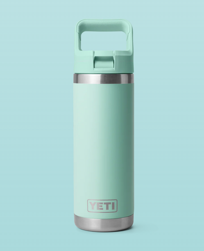 Botella con Tapa de Pajita Yeti Rambler 18 oz (532 ml) - Seafoam