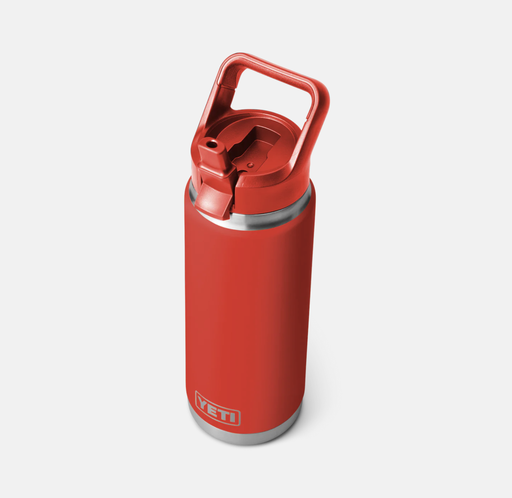 Botella con Tapa de Pajita Yeti Rambler 26 oz (769 ml) - Rescue Red