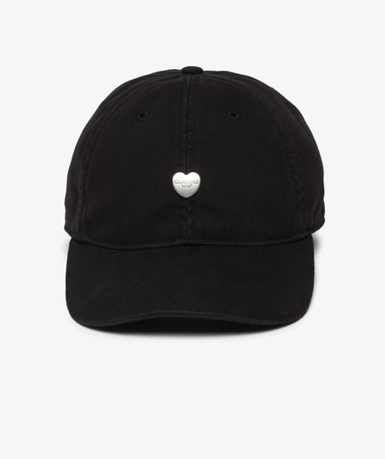 Gorra Carhartt WIP Heart Metal - Black/Black