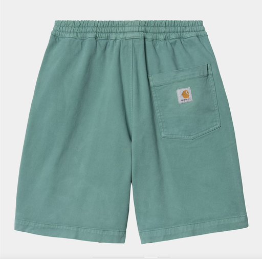 Pantalón Corto Carhartt WIP Floyde - Saguaro (garment dyed)