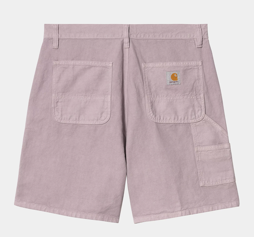 Pantalón Corto Carhartt WIP Walter Single Knee - Pink Fog (garment dyed)