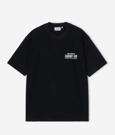 Camiseta Carhartt WIP S/S Arcan - Black (heavy stone wash)