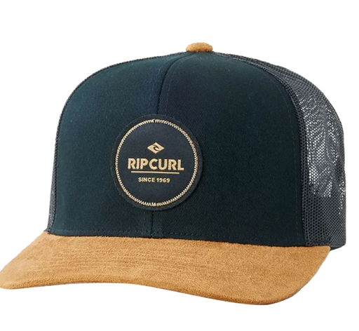 Gorra Rip Curl Routine Curve Trucker - Black/Tan
