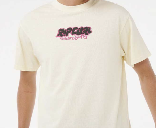 Camiseta Rip Curl Raw Energy Bubble - Lemon Ice