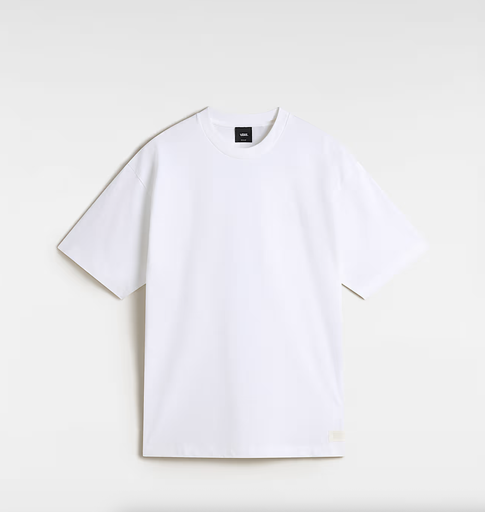 Camiseta Vans Original Standards Stat - White/Black
