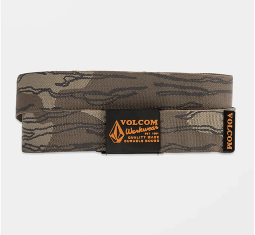 Cinturón Volcom Workwear Web - Brindle