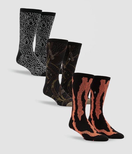 Calcetines Volcom Stoney (Pack 3) - Multi