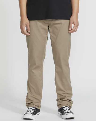 Pantalón Volcom Frickin Modern Stretch - Khaki