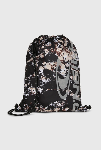 Mochila O'Neill Gym Sack - Black/Beige Quarry