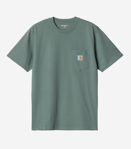 Camiseta Carhartt WIP Pocket - Silver Pine