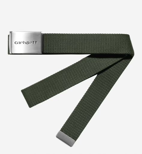 Cinturón Carhartt WIP Clip Belt Chrome - Opuntia