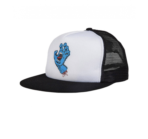 Gorra Santa Cruz Classic Hand Mesh - White/Black